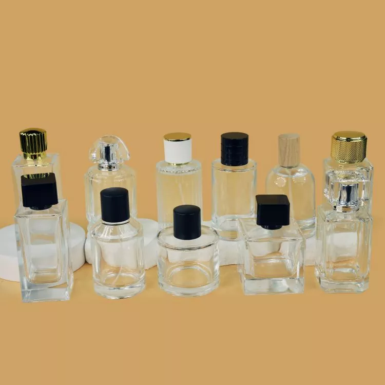 Butelki na perfumy o pojemności 100 ml z pompką